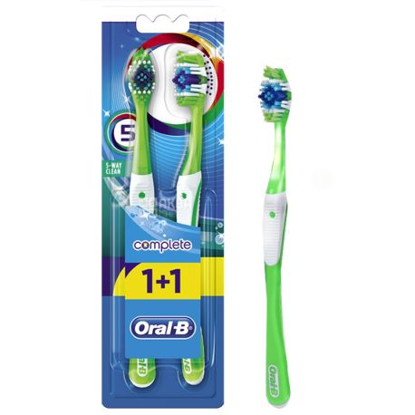Oral-B, Toothbrush, Complex, Five-sided cleaning