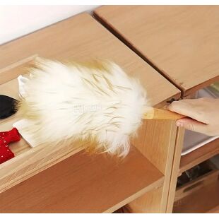 Щітка для чищення з м'якої вовни, універсальна, 7х37 см