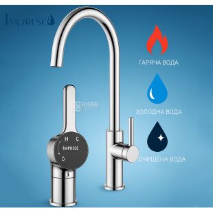 Imprese Pivot WB, Смеситель для кухни с подключением питьевой воды, хром