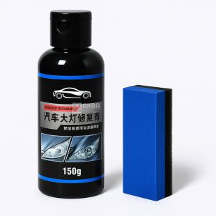 Поліроль-реставратор для фар + губка, 150 грам