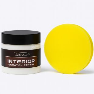 Віск для полірування пластику та шкіри в автомобілі, 100 г