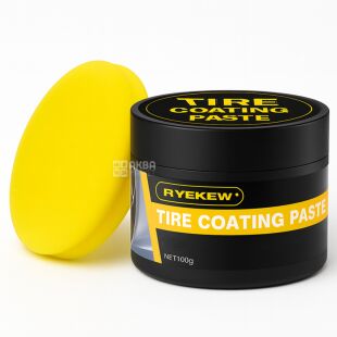 Паста для автомобільних шин + губка, 100 г