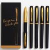 Gorgeous Black, 5 шт., Набір чорних гелевих ручок, 0.5 мм