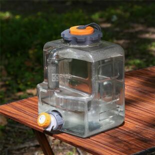 Крышка-переходник для электрических помп на канистры для воды с диаметром горловины 10 см