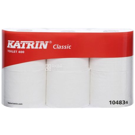 Katrin Classic, 6 рул., Туалетная бумага Катрин Классик, 2-х слойная
