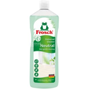 Frosch, 1 л, Средство для мытья полов и стен, Универсальное