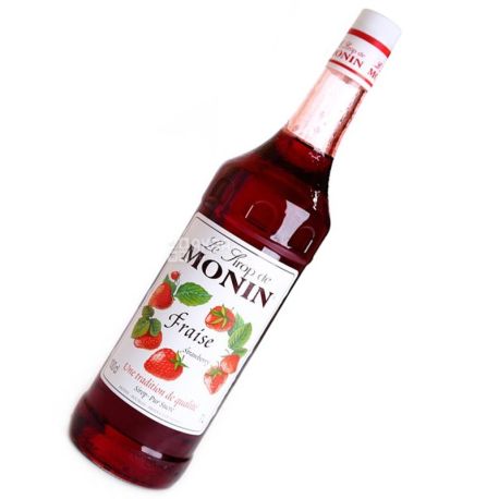 Monin, Strawberry, 1 л, Сироп Монин, Клубника, ПЭТ