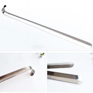 Ложка для взуття, 50 см, металева