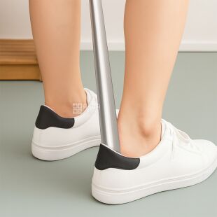 Ложка для взуття, 50 см, металева