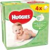 Huggies, Natural Care Quad, 4х56 шт., Хаггис, Салфетки влажные детские, с экстрактом алоэ, без клапана