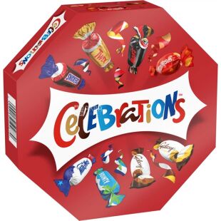 Celebrations, 385 г, Набір шоколадних цукерок