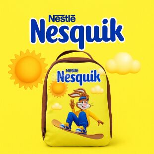 Nesquik Bunny, 492 г, Набор конфет Рюкзачок Несквик, 28х22 см