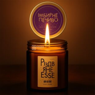 ESSE, 120 г, Ароматична свічка Імбирне печиво Ессе