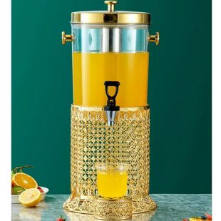 ViO JBD-05, 8 л, Диспенсер для напоїв з підставкою, золотистий