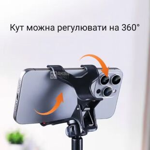 Держатель для телефона и планшета, гибкий, черный, 70 см