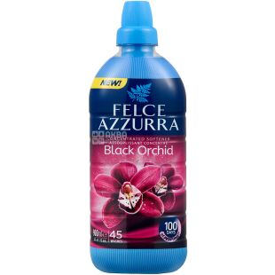Felce Azzurra Black Orchid, 0,9 л, Пом'якшувач-концентрований для прання Чорна Орхідея, Фельче Азура