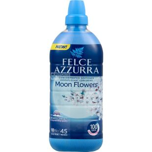 Felce Azzurra Moon Flowers, 0,9 л, Пом'якшувач - концентрований для тканин Квітковий, Фельче Азура