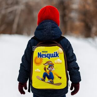 Nesquik Bunny, 492 г, Набор конфет Рюкзачок Несквик, 28х22 см