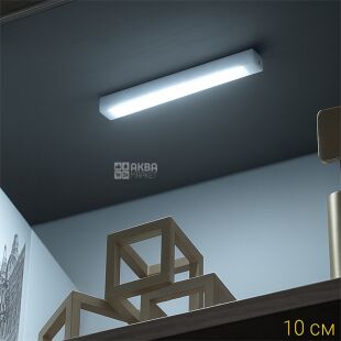 Портативная LED-лампа с USB-зарядкой, 10 см, холодный свет