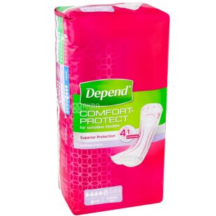 Depend Super Pad, 8 шт., Прокладки урологічні