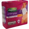Depend, 9 шт., Впитывающее нижнее белье, 8 капель, размер L
