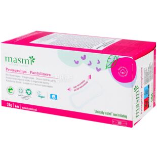 Masmi, Anatomical, 24 шт., Щоденні прокладки, анатомічні