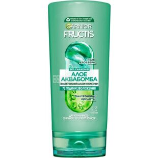 Garnier Fructis, Бальзам, Алоэ Аква Бомба, для нормальных волос, 200 мл