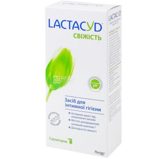 Lactacyd, Свіжість, 200 мл, Засіб для інтимної гігієни, рН 5.2