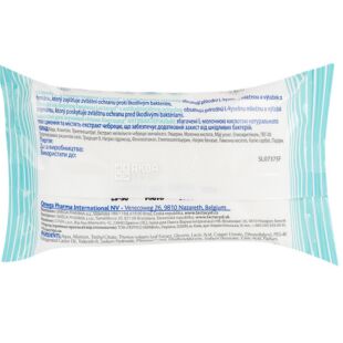 Lactacyd, 15 шт., Влажные салфетки для интимной гигиены, антибактериальные 