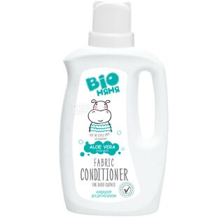 Bio Няня, 1 л, Кондиционер для детской одежды, Алоэ, гипоаллергенный