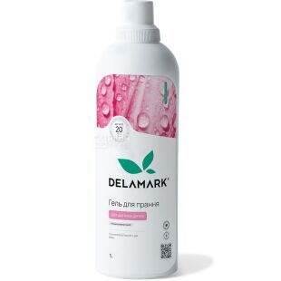 DeLaMark Baby, 1 л, Гель-концентрат для стирки детской одежды, гипоаллергенный, ДеЛаМарк