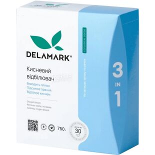 DeLaMark, 750 г, Кислородный отбеливатель со средством для удаления пятен, ДеЛаМарк