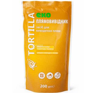 Tortilla, 200 г, Средство для выведения пятен с цветной одежды, экологичное, Тортила
