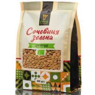 Екород, Сочевиця зелена, органічна, 400 г