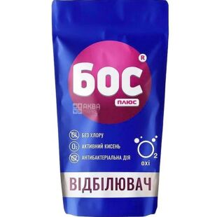 Bleach gel, oxygen for white fabrics, 100 ml, TM Boss plus