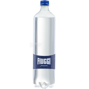 Fiuggi Sparkling, 1 л, Вода минеральная олигоминеральная лечебная, газированная, ПЭТ