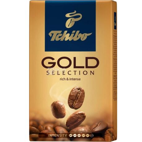 Tchibo Gold Selection, 250 г, Кофе Чибо Голд Селекшн, светлой обжарки, молотый