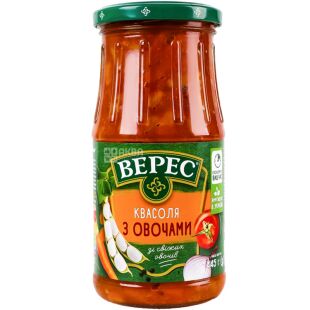 Верес, 445 г, Квасоля з овочами