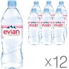  Evian, 1 л, Упаковка 12 шт., Евіан, Вода негазована, ПЕТ