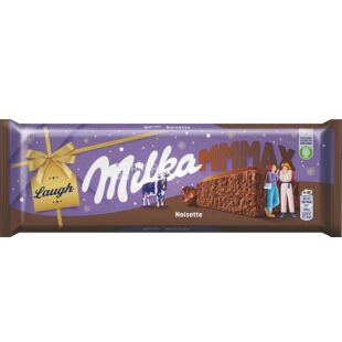 Milka Noisette, 250 г, Милка, Шоколад молочный с кремом из лесного ореха