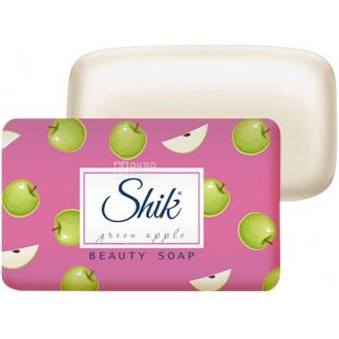 Shik, 70 г, Мило туалетне тверде, Зелене яблуко, Шик