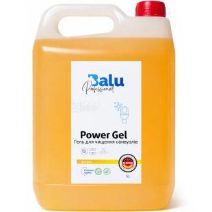 Balu Power Gel, 5 л, Гель для чистки санузлов, цитрусовый, канистра