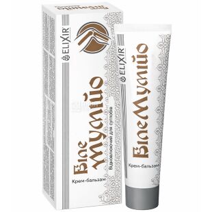 Эликсир, Белое мумие, 75 мл, Крем-бальзам для суставов, восстанавливающий