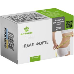 Elit-Pharm, Ідеал Форте, Капсули для схуднення, №50