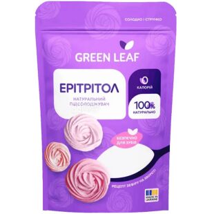 Green Leaf, 300 г, Грин Лиф, Натуральный подсластитель Эритритол, 0 ккал