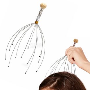 Масажер для голови Антистрес, металевий