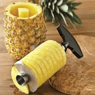 Ніж для нарізки ананаса, з нержавіючої сталі, 24 см