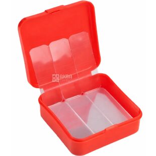 Клейкие пластины для крепления, двусторонние, прозрачные, 10х35 мм, 10 шт.