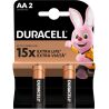 Duracell AA, 2 шт., 1.5 V, Батарейки щелочные LR6