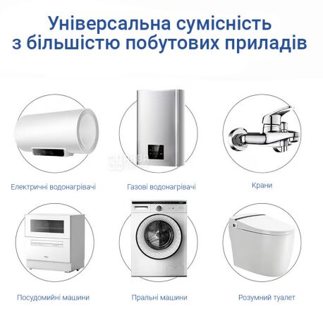 ViO WF-W9, Механічний фільтр тонкого очищення вхідної води з бічним підключенням, 40 мкм, 1/2'